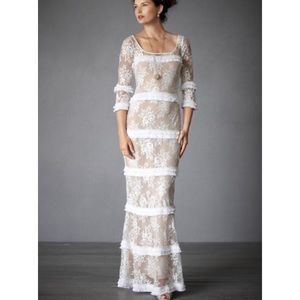 BHLDN Corps De Esprit Bridal Gown By Tracy Reese